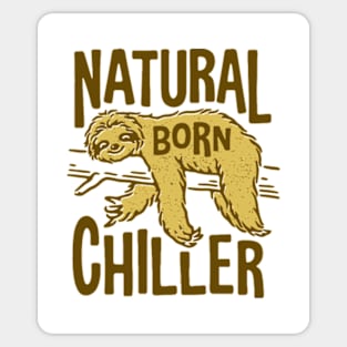 Natural Born Chiller Sticker